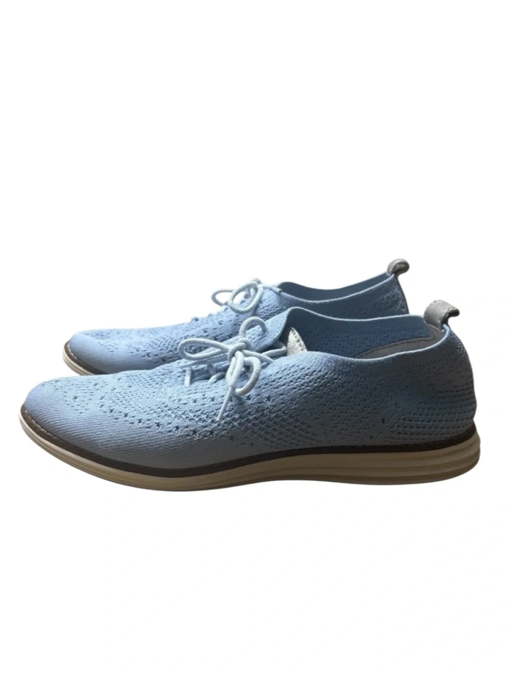 COLE HAAN OriginalGrand Energyweave Stitchlite Wing Oxfords in Blue Size 8.5